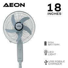 AEON FAN 18 40W RECHARGEALE ARF-18B