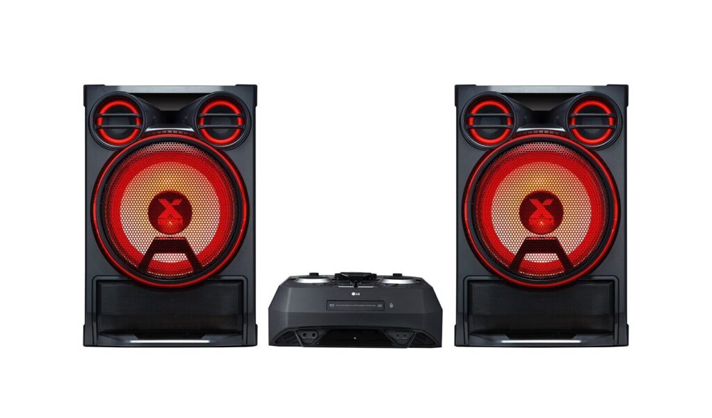 Mini High LG XBOOM CK99 5000W Mini Hi-Fi System - Red Robotics Electronics world