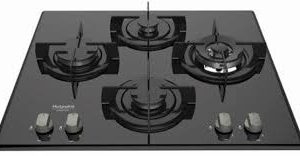 Ariston DD 642 /A(BK) Built-In Glass Gas Hob - Black