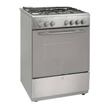 IGNIS 60 CM 4 BURNERS GAS COOKER STAINLESS STEEL