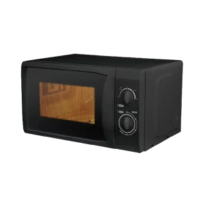 APMDMWF001MM720CFB-B – 20L Microwave Oven, 700W, Manual Control, Black Panel