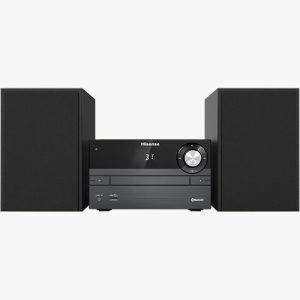 AUD 120HA Mini HiFi – Bluetooth, USB, 50W, 4" Woofer ×2, LED Display