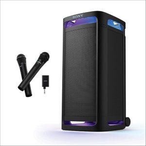 Sony ULT Tower 9 Bluetooth Karaoke Party Speaker with Powerful Bass, 360° Sound and Party Lights